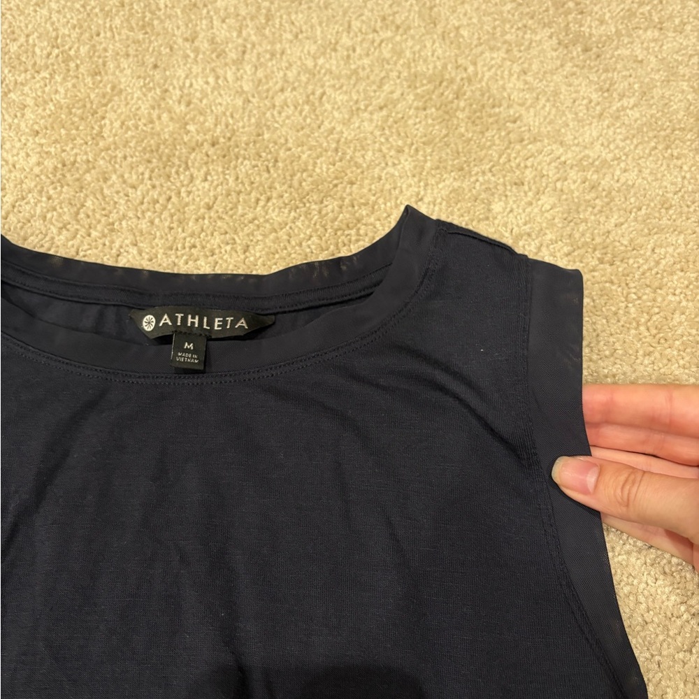 Athleta Women's Dark Blue Tank Top